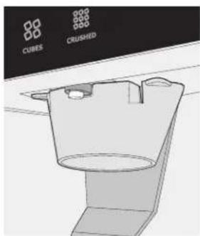 ELECTROLUX EI28BS65KS - Rallonge du conduit à glaçons - 1