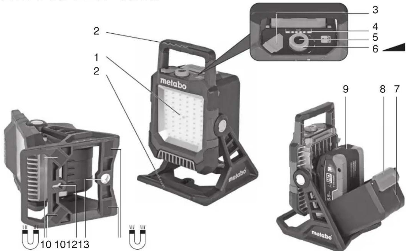 METABO BSA 18 LED 10000 - 2