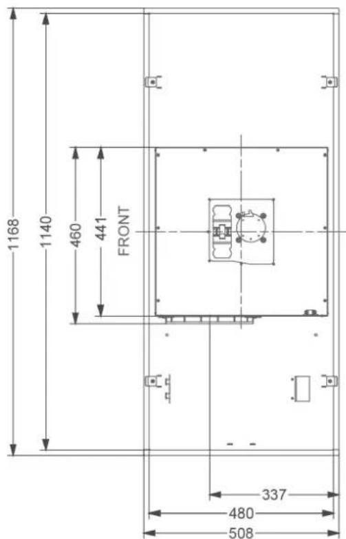NOVY Pureline Pro Compact 6910 - Afmetingen - Dimensions - Abmessungen - Dimensions - 3