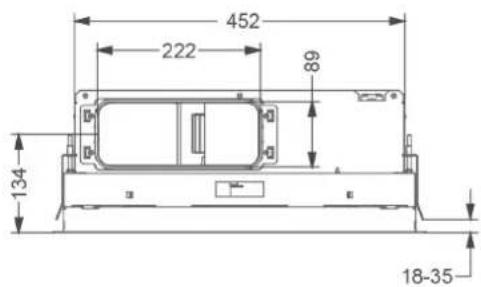 NOVY Pureline Pro Compact 6910 - Afmetingen - Dimensions - Abmessungen - Dimensions - 1