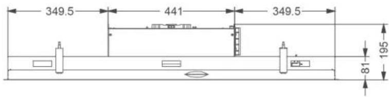 NOVY Pureline Pro Compact 6920 - Afmetingen - Dimensions - Abmessungen - Dimensions - 2
