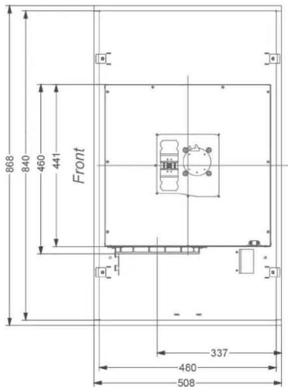 NOVY Pureline Pro Compact 6920 - Afmetingen - Dimensions - Abmessungen - Dimensions - 3