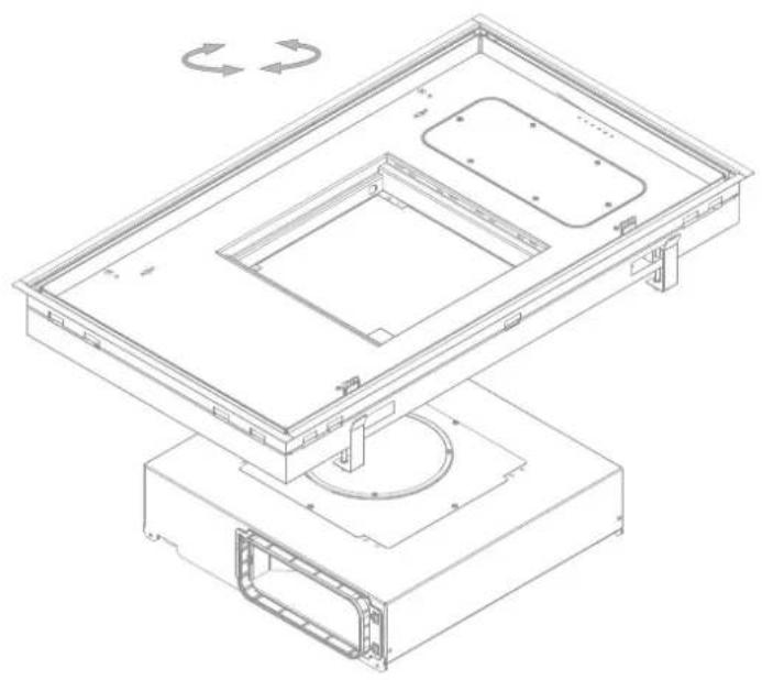 NOVY Pureline Pro Compact 6911 - Installation with exhaust opening to the LEFT - 3