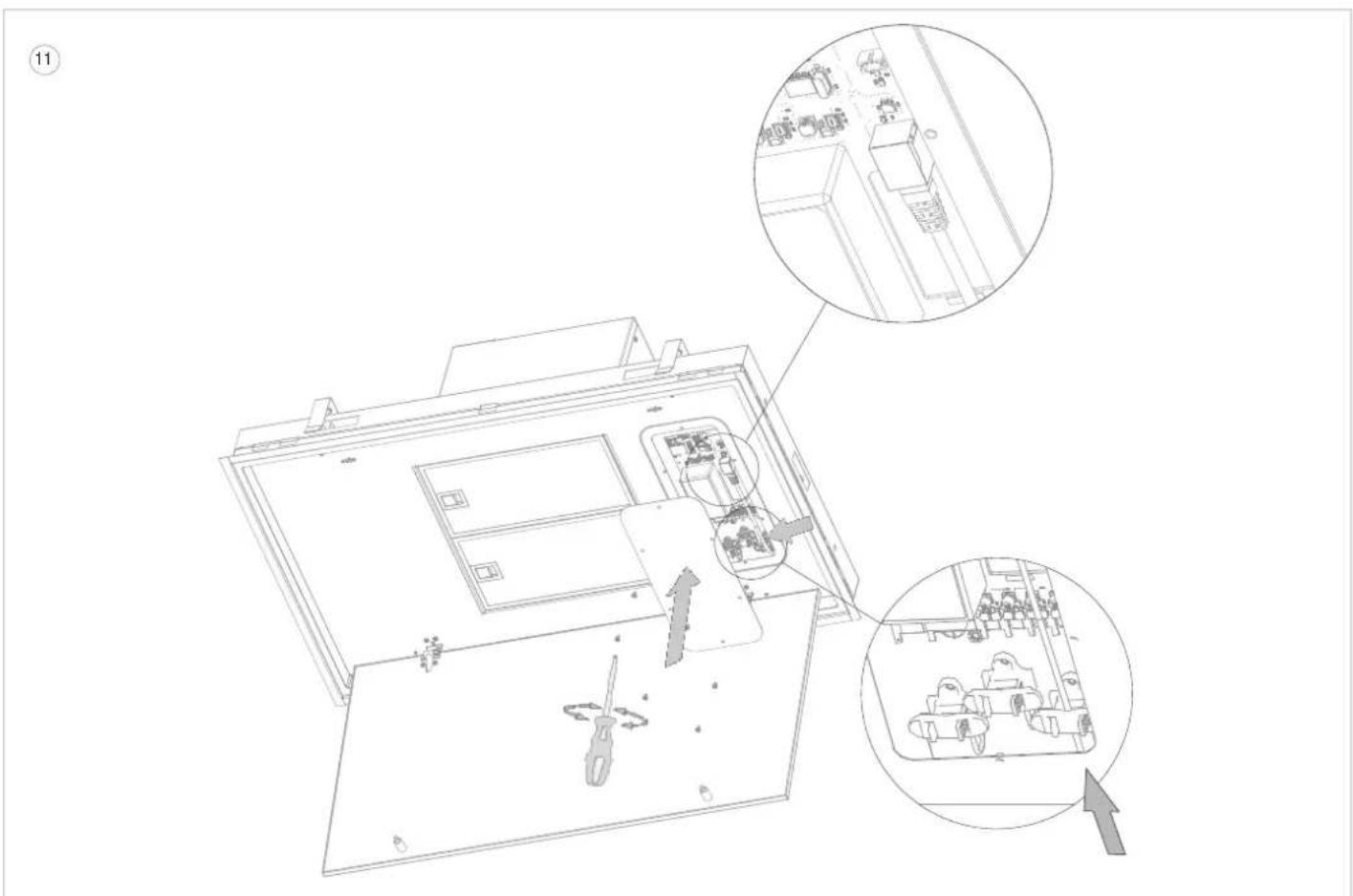NOVY Pureline Pro Compact 6911 - t push on the bottom panel! - 3