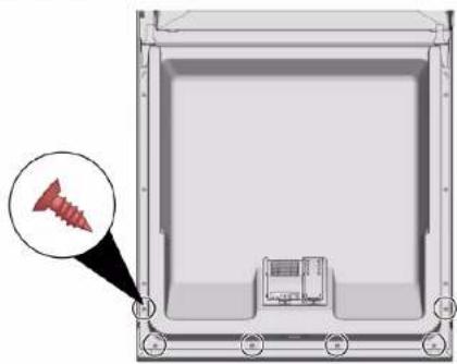 BOSCH SGS2HTW73E - Ohjauspaneelin poistaminen - 2