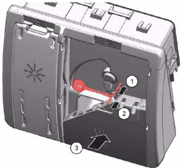 BOSCH SGS2HTW73E - Insérer le ressort - 1