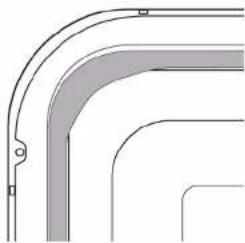 BOSCH SGS2HTW73E - Installing door seal - 5