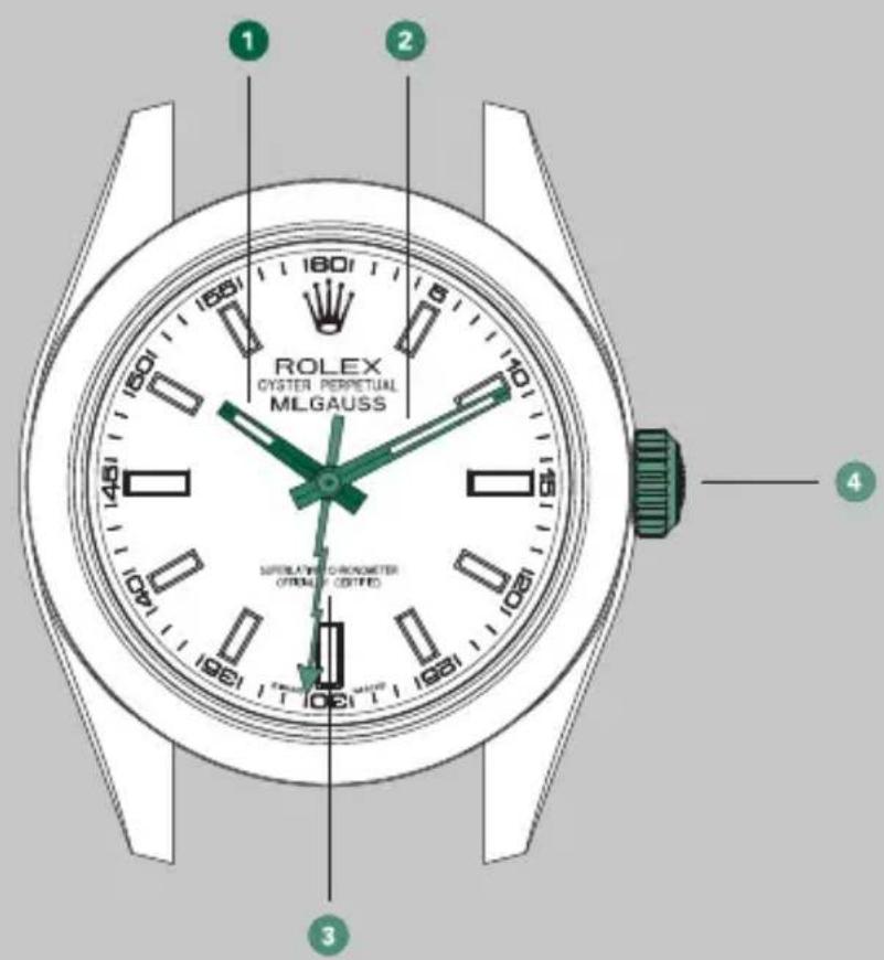 Rolex Milgauss - VUE D'ENSEMBLE - 1