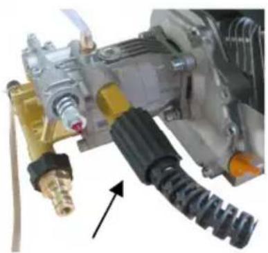 VARO POWXG9007 - Raccordement du flexible - 2