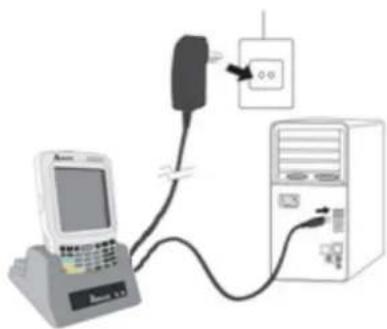 Argox PT90 - Via CRD-90 Cradle - 1