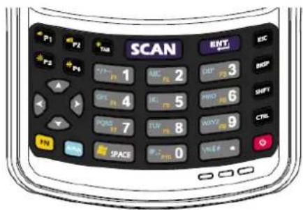 P1 P2 P3 P4 SCAN RNT ESC 1 MIC 2 SUT 3 BEEP 4 KL 5 PHO 6 SHIFT 7 RUN 8 WAY 9 CTRL 0 SPACE 10