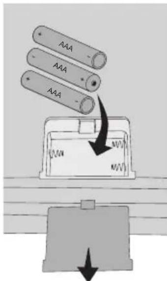 DYMO M5 - Så här sätter du i batterierna - 1