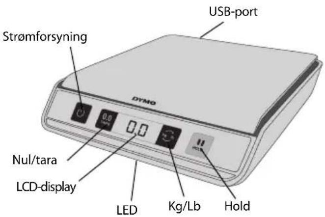 DYMO M5 - Sádan sættes vægten ud - 1