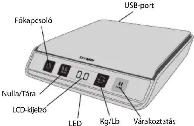 DYMO M5 - A merleg beallitasa - 1