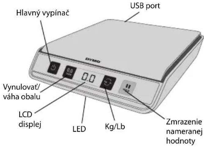 DYMO M5 - Nastavenie váhy - 1