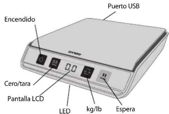 DYMO M5 - Para configurar la báscula - 1