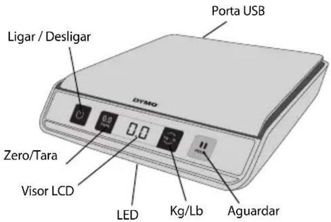DYMO M5 - Para configurar a balança - 1