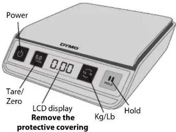 DYMO M2 - To set up the scale - 1
