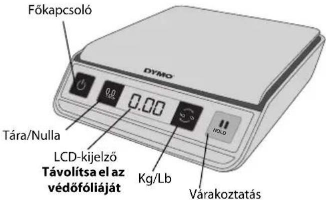 DYMO M2 - A merleg beallitasa - 1