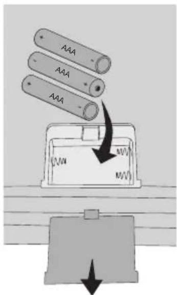 DYMO M2 - Så här sätter du i batterierna - 1
