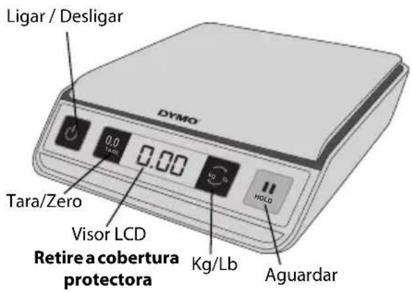 DYMO M2 - Para configurar a balança - 1