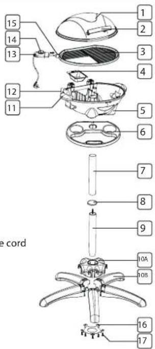 Brixton BQ2815 - PARTS LIST - 1