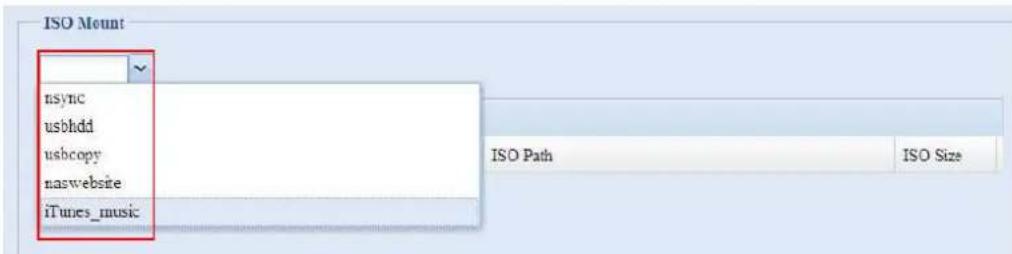 Thecus N7700 - ajouter un fichier ISO - 1