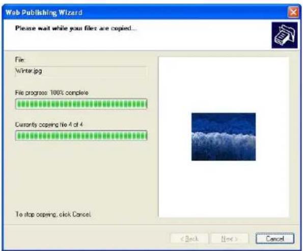 Thecus N7700 - Assistant de publication de windows XP - 11