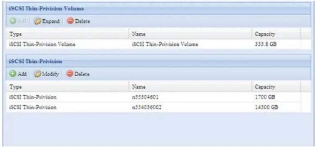 Thecus N7700 - Supprimer un volume - 12