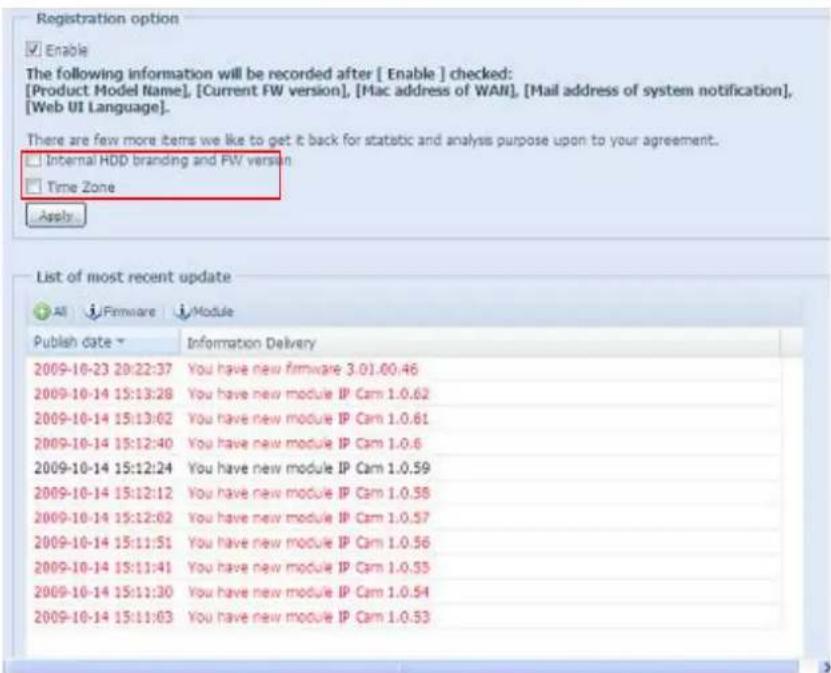 Thecus N7700 - Enregistrement en ligne - 2