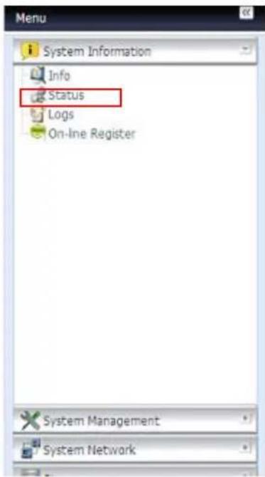 Thecus N7700 - Etat du système/service - 1