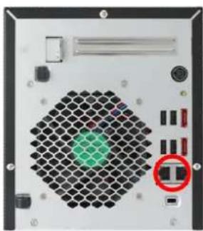 Thecus N7700 - Branchement des câbles - 4