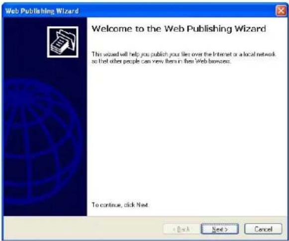 Thecus N7700 - Assistant de publication de windows XP - 5