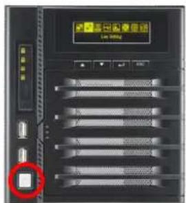 Thecus N7700 - Branchement des câbles - 6