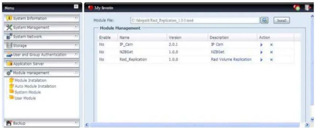 Thecus N7700 - Installation des modules - 1