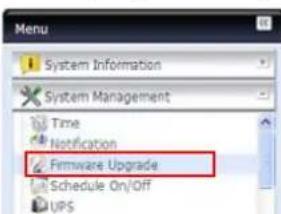 Thecus N7700 - Mise à jour du microprogramme - 1