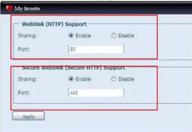 Thecus N7700 - Http/web disk - 2
