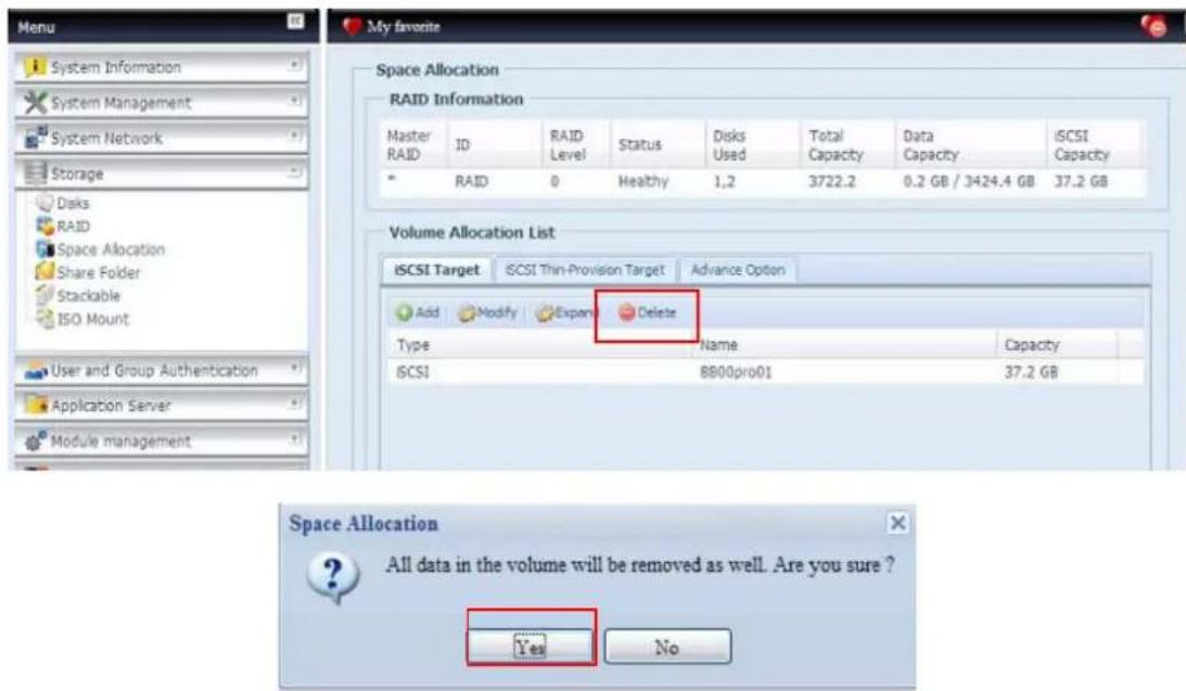 Thecus N7700PRO - Extension du volume - 3