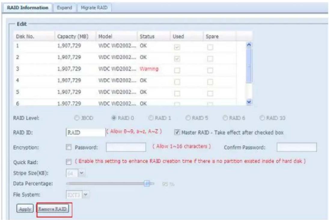 Thecus N7700PRO - 效益er un volume RAID - 3