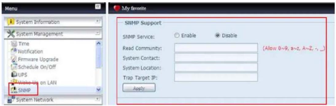 Thecus N7700PRO - Support SNMP - 1