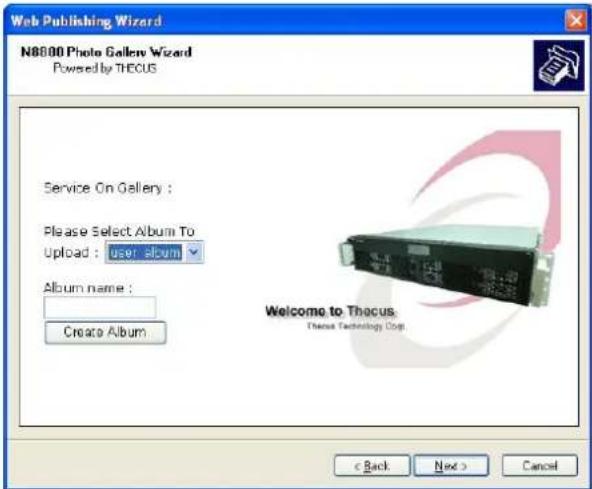 Thecus N7700PRO - Utilisation de la fonction Webdisk - 13