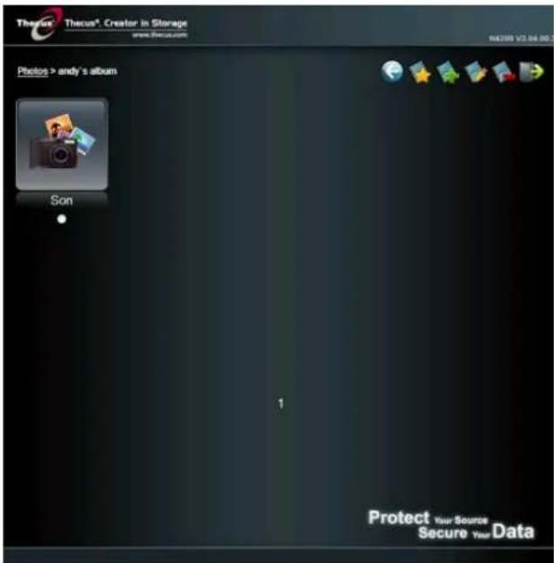 Thecus N7700PRO - Utilisation de la fonction Webdisk - 18