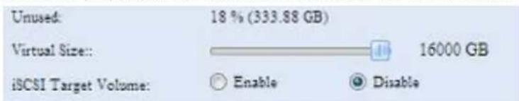 Thecus N7700PRO - iSCSI Thin-Provisioning - 5