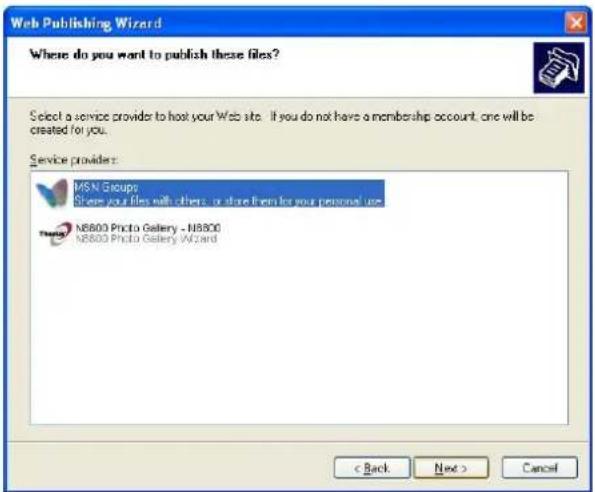 Thecus N7700PRO - Utilisation de la fonction Webdisk - 11
