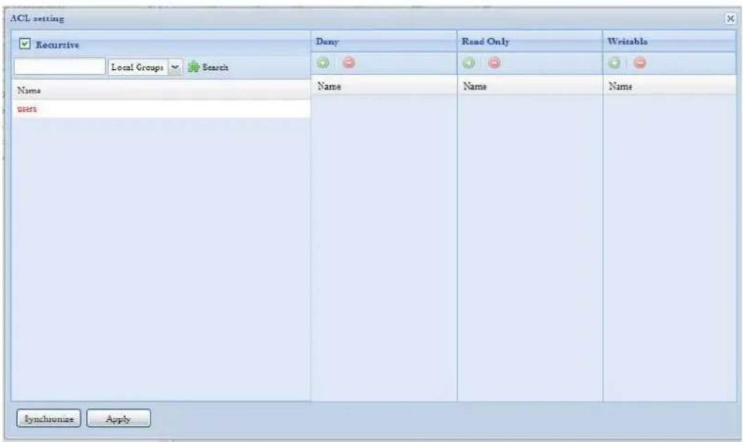Thecus N7700PRO - ACL cible empilable - 1