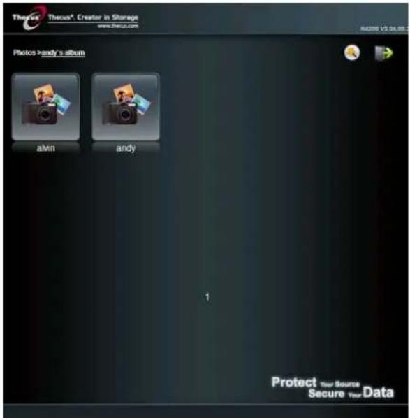 Thecus N7700PRO - Utilisation de la fonction Webdisk - 17