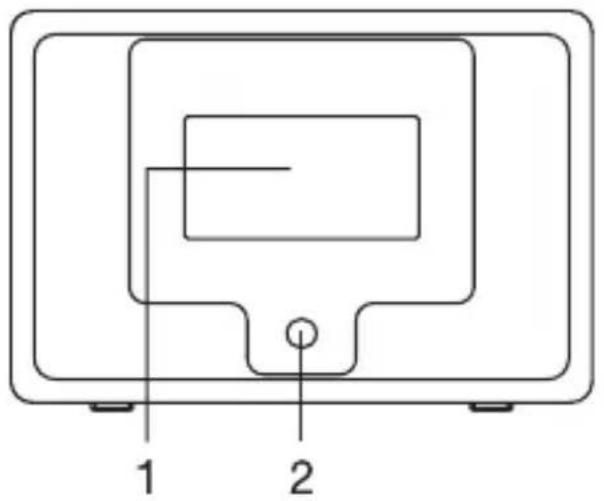 SCANSONIC D100 - Gerätefront Geräterückseite - 1