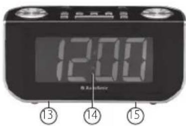 AudioSonic CL480 - TASTENBELEGUNG UND FUNKTIONEN - 1