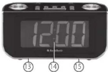 AudioSonic CL480 - LOCATION OF CONTROLS - 1