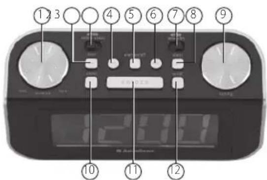 AudioSonic CL480 - Batterien: - 1
